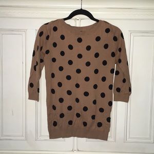 Cute polka dot sweater